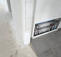 4 izbový BUNGALOV novostavba (VYSTAVBA) Piešťany, kvalitné prevedenie - Chodba v rodinnom dome s rozvodmi a dlažbou v Piešťanoch.