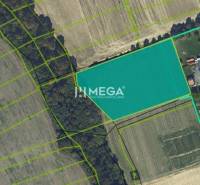 Investičný pozemok Vranov nad Topľou - Letecký pohľad na poľnohospodársky pozemok v okolí Vranova nad Topľou, zvláštne nehnuteľnosti.