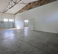 Prenájom haly v Šali – Veča | 220 m² | Ideálne na podnikanie - Priestor s betónovou podlahou a vysokým stropom v interiéri Sklady a haly.