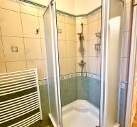 Horský Park:Na prenájom veľkometrážny, 4i, charizmatický byt - Kúpeľňa so sprchovým kútom a obkladmi v 4-izbovom byte.