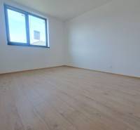 REZERVOVANÉ! Posledná novostavba 4-izbového dvojdomu v štandarde - Izba v rodinnom dome s podlahou s dreveným dekorom a veľkým oknom.