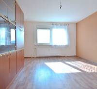 BAKOŠOVA, 1-i byt, 43 m2 – nerušený VÝHĽAD NA KARPATY - Svetlá miestnosť v 1-izbovom byte s nábytkom a podlahou s dreveným dekorom.