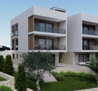 ☀Ciovo/Trogir(HR)-moderné byty v novostavbe s výhľadom na more☀ - Rekreačný apartmán v meste Čiovo s bazénom a udržiavanou záhradou.