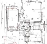 MODERNÝ 5-IZBOVÝ RODINNÝ DOM V ČUNOVE: 180m2 KOMFORTU A TICHA - Pôdorys rodinného domu v Bratislave-Čunove na Konopiskách s garážou a viacerými miestnosťami.