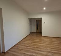 Dom na predaj Nová Ves nad Žitavou, pozemok 732 m2 - Interiér rodinného domu s bielymi stenami a podlahou s dreveným dekorom.