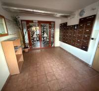 3 izbový byt 83 m² 2x balkón  Žiar nad Hronom centrum na predaj  - Vstupná hala so schránkami a policami v 3-izbovom byte, podlaha s dlaždicami.