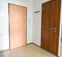 2 izbový byt na prenájom Dolný Šianec, Trenčín - Predsieň s možno dlažbovou podlahou a dverami v 2-izbovom byte.