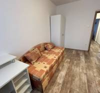 Prenajom 3 izb. bytu na Vajanskeho v NZ - Izbový nábytok so sedačkou a podlahou s dreveným dekorom v 3-izbovom byte.