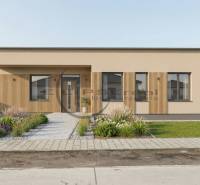 NA PREDAJ NOVOSTAVBA moderný 4-izbový rodinný dom v Malých Levároch - Rodinný dom na Agátovej ulici v Malých Levároch s praktickým záhradným dizajnom.