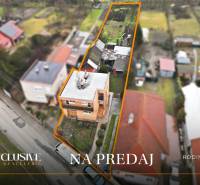 Na predaj 4-izb. rodinný dom s garážou, Okoč - Letecký pohľad na rodinný dom v Okoči, Veľký Meder. Na predaj.