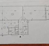 Veľký 2-izb. byt na ul. Nezábudková, Ružinov pri OC Retro - Pôdorys 2-izbového bytu so zobrazením rozmiestnenia miestností a vybavenia.