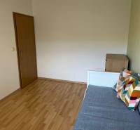 3-izb. byt, Palkovičova ul., Ružinov, lodžia, 4.p./12 - Izba v 3-izbovom byte s pohovkou a podlahou s dreveným dekorom.