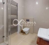 EXKLUZÍVNE 2i apartmán s terasou, garážovým státím, Veľká Lomnica - Kúpeľňa s umývadlom, toaletou a sprchovacím kútom v 2-izbovom byte.