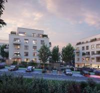 Na predaj 3-izbový byt s balkónom - B4 - Nové developerské obytné budovy obklopené zeleňou v lokalite Bratislava - Rača.