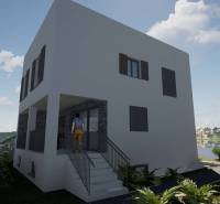 NA PREDAJ rozostavaný dom / 303 m²/na ostrove ČIOVO - Rekreačný apartmán v Čiove s výhľadom na more a zeleň.