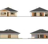 4-izbový RODINNÝ DOM s dvojgarážou a veľkým pozemkom, Záhorská Ves - Vizualizácia rodinného domu na ulici Pri prvej kaplnke v Záhorskej Vsi.