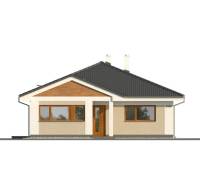 4-izbový RODINNÝ DOM s dvojgarážou a veľkým pozemkom, Záhorská Ves - Rodinný dom na ulici Pri prvej kaplnke v Záhorskej Vsi, s šikmou strechou a dreveným dekorom.