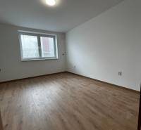 3-izbový byt v štandarde vrátane kuchyne len 15 minút od BA - Izba so svetlou podlahou s dreveným dekorom v 4-izbovom byte, veľké okno.