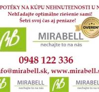 3 izbový byt pri električkovej trati s výhľadom na Draždiak - Reklama na hypotéky a realitné služby na ulici Pri starom letisku.