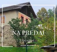 ČREMOŠNÉ-chalupa na pozemku 700m2   - Rodinný dom na predaj v Cremošnom, obklopený zeleňou a prírodou.