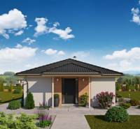 LIETAVSKÁ SVINNA  - BABKOV  pozemok s výmerou 731m2, okr. Žilina - Prízemný dom so šikmou strechou, umiestnený na pozemku s trávnikom a kríkmi.