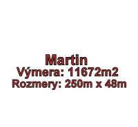 MARTIN-Záturčie pozemok na developerské a komerčné účely 11 672m2 - Ponuka pozemku v Martine, výmera 11 672 m², vhodný ako pozemky pre bývanie.