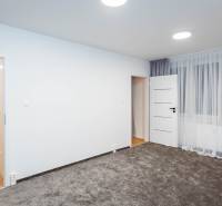 PRENÁJOM | 3i byt v centre Prešova | ZARIADENÝ - Izba v 3-izbovom byte s kobercom a chodbou s podlahou s dreveným dekorom.