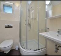 PRIVLAKA - BYT S4- dvojizbový byt 63,42 m2 vzdialený 150 m od mora - Kúpeľňa v 2-izbovom byte s toaletou, sprchovým kútom a umývadlom.