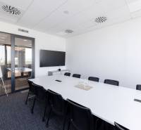 Prenájom kancelárií v biznis centre Lakeside Park, Nové Mesto - Kancelárie s konferenčným stolom, stoličkami, flipchartom a televíziou.