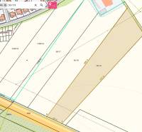 Predám investičný pozemok v Šali -  vhodné na IBV - Mapa zobrazuje parcely na ulici Fraňa Kráľa, znázorňujúce plánovanú výstavbu domov.