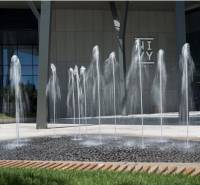 Administratíva 340m2, NIVY TOWER, Mlynské Nivy - Fontána pred budovou v Bratislave, Nivy na ulici Mlynské nivy pri kanceláriách.