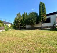 RD 4 izbový na veľkorysom pozemku, Ivanka pri Dunaji - Záhrada pri rodinnom dome na Trenčianskej ulici v Ivanke pri Dunaji.