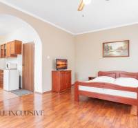 NA PREDAJ PENZIÓN VO VEĽKOM MEDERI – SUNGARDEN - Izba s drevenou posteľou, kuchynkou a televízorom v Hoteloch a penziónoch.