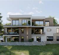 Murter(HR)-moderné byty v novostavbe od 280.000eur - Rekreačný apartmán v Murteri s modernou architektúrou a veľkými presklenými plochami.