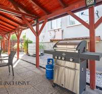 Na predaj 7-izb. RD s obchod. priestorom, Dun. Streda - Altánok v Dunajskej Strede s grilom a záhradným nábytkom, štrkove lôžko.