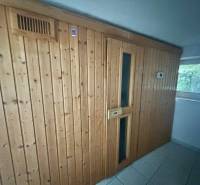 Prenájom exkluzívneho domu v Čadci- Čadečke - Drevená stena so saunou a dlažbou v rodinnom dome.