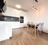 I PRENÁJOM - Nový moderný 2-izb. byt, TEHELNÉ POLE, Bajkalská - Kuchyňa so stolom v 2-izbovom byte na ulici Bajkalská, svetlá a priestranná.
