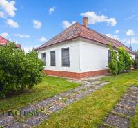 NA PREDAJ 2 ROD. DOMY NA 12-ÁROVOM POZEMKU, MALÁ MAČA - Rodinný dom na ulici Malá Mača v Galante, obklopený zeleňou a záhradou.