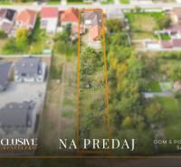 NA PREDAJ 5-IZBOVÝ RODINNÝ DOM NA 15Á POZEMKU,ŠALGOČKA - Rodinný dom v Šalgočke s dlhým pozemkom na predaj, obkolesený zeleňou a ďalšími domami.