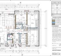 NA PREDAJ 4 IZBOVÝ RODINNÝ DOM-NOVOSTAVBA, KRÁĽOV BROD - Pôdorys rodinného domu zobrazujúci dispozíciu prvého nadzemného podlažia.
