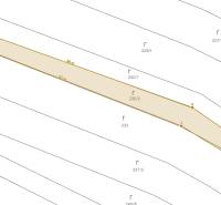 Predám pozemok v Tešedíkove - 994m2  - Mapa pozemkov na bývanie v Tešedíkove, zobrazuje parcelu číslo 232/2.