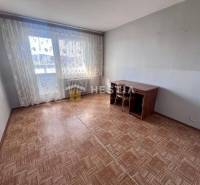 NOVINKA 3 izbový byt v Brezovej pod Bradlom s krásnym výhľadom - Izba v 3-izbovom byte s podlahou s dreveným dekorom a veľkými oknami.