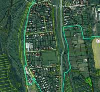 NA PREDAJ STAVEBNÝ POZEMOK  V DOSAHU MHD PREŠOV - HANISKA - Letecký pohľad na parceláciu pozemkov pre bývanie v obci Haniska.