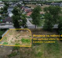 Stavebný pozemok pre RD | všetky podklady | 528 m² |Bernolákovo - Letecký pohľad na stavebný pozemok určený na rodinný dom na Poľnej ulici v Bernolákove.
