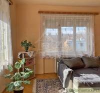 Vidiecky dom v gemerskej obci Bretka - Izba v rodinnom dome s pohovkou, rastlinou, koberec a polička s knihami.