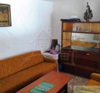 Pôvodná goralská drevenica, Osturňa - Obývacia izba v rodinnom dome s retro nábytkom a historickými dekoráciami.