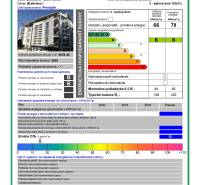 Exkluzívny byt pod Slavínom s terasou a výhľadom na Bratislavu - Energetický certifikát bytového domu na ulici Boženy Němcovej v Bratislave - Staré Mesto.