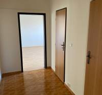 3 - IZBOVÝ BYT NA SÍDLISKU ZÁPAD Stará Ľubovňa - Interiér 3-izbového bytu s podlahou s dreveným dekorom a bielymi stenami.