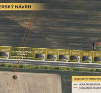 INVESTIČNÝ POZEMOK 6733 m² NA RD – SOKOLOVCE (okres Piešťany) - Developerský návrh pozemkov - bývanie v Sokolovciach so siedmimi parcelami rôznych veľkostí.