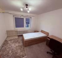 EXKLUZÍVNE: Štýlové bývanie v tichej lokalite Kanaša – po kompletnej r - Jednoduchá izba v rodinnom dome s posteľou, písacím stolom a kobercom.